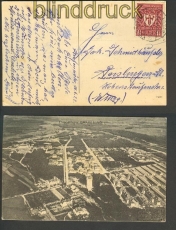Dt. Reich Mi # 199 c EF auf sw-AK Grafenwhr ge (22123)