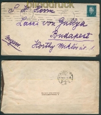 dt. Reich Mi # 415 EF Sonderporto Ungarn 1929 (25433)