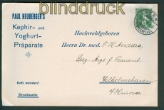 Schweiz Privat-GSK Yoghurt Heuberger Bern 1914 (27049)