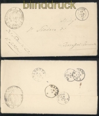 Italien 1867 Kniglicher Brief von Vittorio Emmanuele dItalia TOLVE (43315)