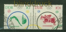 DDR Zusammendrucke Mi # 1039/44 gestempelt WZd 126 Tagesstempel (34951)