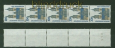 Bund Mi # 1665 R I postfrisch Sehenswrdigkeiten 5er-Streifen (34155)