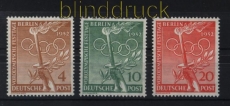 Berlin Mi #  88/90 postfrisch Vorolympische Festtage (32861)