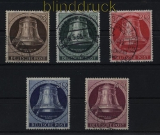 Berlin Mi # 75/79 gestempelt Glockensatz Klppel links (29605)