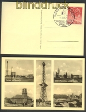 Berlin Mi # 71 Ausstellungskarte SSt. FDC (24730)