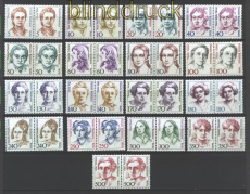 Berlin Mi # 770/849 postfrisch Frauen waagerechte Paare (11773)