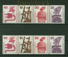 Berlin Mi # 403/07 C + D postfrisch Unfallverhtung C + D-Werte (40548)