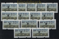 Berlin ATM 1997 Mi # 1 Versandstellensatz 1 postfrisch (29488)