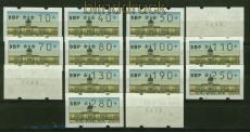 Berlin ATM 1987 Mi # 1 Versandstellensatz 1 postfrisch (35063)