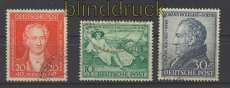 Bi-Zone Mi # 108/10 gestempelt Goethe (23517)
