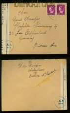 Niederlande Auslands-Zensur-Brief 1947 mit niederlndischer Zensur (35123)