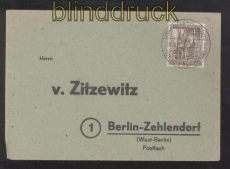 Berlin Mi # 106 Drucksache BAD LAUTERBERG 1953 (42739)