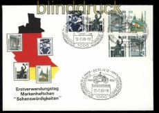 Berlin Zusammendrucke Mi # W 90, W 94 und W 98 Ersttagsbrief SWK (32291)
