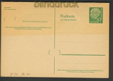 Bund GSK P 33 ungebraucht 40,00 Euro (21966)