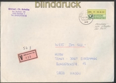 Bund ATM 1981 840 Pfg. Flschung zum Schaden der Post (24087)