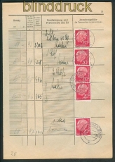 Bund verklebte Gebhr Lathen/Ems Einlieferungsbuch 1965 (26275)