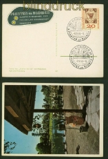 Hamburg farb-AK Ausstellungs Planten un Bloemen 1959 (42461)