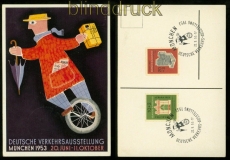 Bund Mi # 171/72 auf DVA Sonderkarten mit SSt. Sonderstempel  (41113)