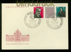 DDR Mi #  893/94 Zdr. WZd 31 auf Ersttagsbrief Sonderstempel (41170)