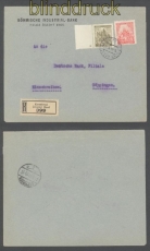 Bhmen und Mhren Mi # 72 a Pl.-St. MiF R-Brief Eisenbrod 1941 (43219)