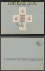 Bhmen und Mhren Mi # 74 Zf mit 4 Zierfelder Friedruchswald 1941 (43221)
