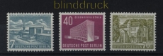 Berlin Mi # 121/23 postfrisch Berliner Bauten (III) (32869)