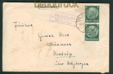 Brandlecht ber Salzbergen Landpoststempel 1937 (25561)