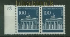 Berlin Mi # 290 postfrisches Paar mit Druckerzeichen 12 (41549)