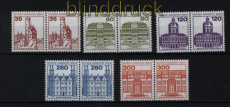 Berlin Mi # 673/77 postfrisch waagerechte Paare (32877)