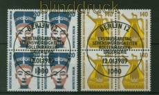 Berlin Mi # 831/32 Sehenswrdigkeiten 4er-Blcke gestempelt SSt. (41797)
