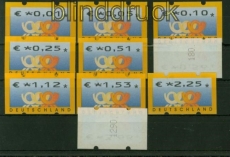 Bund ATM 2002 Mi # 4.1 Versandstellensatz 1 postfrisch teilw. mit Nummer (35481)