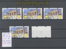Bund ATM 2008 Mi # 6 Versandstellensatz 1 Ersttagsstempel (43384)