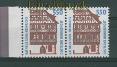 Bund Mi # 1746 postfrisch Sehensw�rdigkeiten waagerechtes Paar (26652)