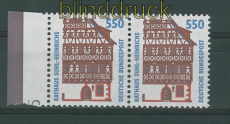 Bund Mi # 1746 postfrisch Sehensw�rdigkeiten waagerechtes Paar (26653)