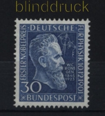 Bund Mi #  147 postfrisch Rntgen (32951)