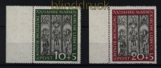 Bund Mi #  139/40 postfrisch Lbecker Marienkirche (32433)