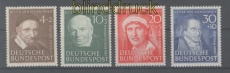 Bund Mi #  143/46 postfrisch Helfer der Menschheit 1951 (42663)