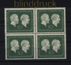 Bund Mi #  197 postfrischer 4er-Block Ehrlich und Behring (33456)