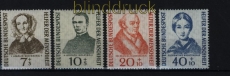 Bund Mi #  222/25 postfrisch Helfer der Menschheit 1955 (31670)