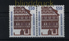 Bund Mi # 1746 postfrisch Sehenswrdigkeiten waagerechtes Paar (29496)