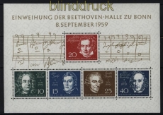 Bund Mi # Block 2 postfrisch Beethovenblock (32505)
