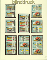 DDR Zusammendrucke Mi # 2557/60 postfrisch WZd 467 - SZd 225 Geophysik (34361)