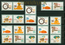 DDR Zusammendrucke Mi # 2661/66 postfrisch WZd 517 - SZd 234 Spielzeug (26466)