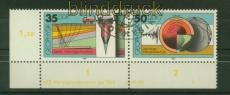 DDR Mi # 2557/60 DV gestempelt Geophysik WZd 469 Druckvermerk 4  Sonderstempel (34708)