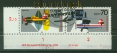 DDR Mi # 2516/19 gestempelt WZd 447 mit Druckvermerk 2  Sonderstempel (34701)