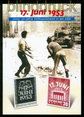 Berlin Mi # 110/11 postfrisch Volksaufstand 17. Juni im Folder (34843)