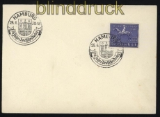 dt. Reich Mi # 698 Deutsches Derby Sonderstempel Vorlageumschlag (31891)