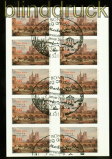 Bund Mi # 2778 Folienblatt # 6 Limburg an der Lahn Ersttagssonderstempel (40754)