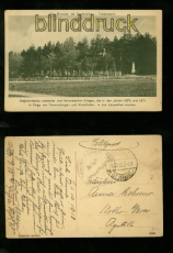SAARBRCKEN sw-AK Das Ehrental bei Saarbrcken Totalansicht Feldpost 1918 (d6311)
