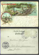 Berlin farb-Litho Gewerbe-Ausstellung 1896 (d1601)